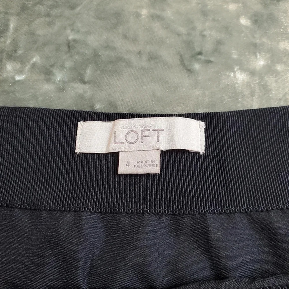 Loft Laser Cut Black Skirt - Picture 3 of 8